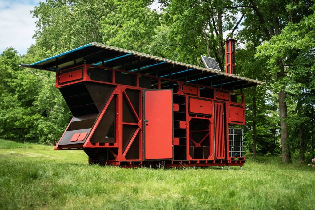 how to build a solar shed for free